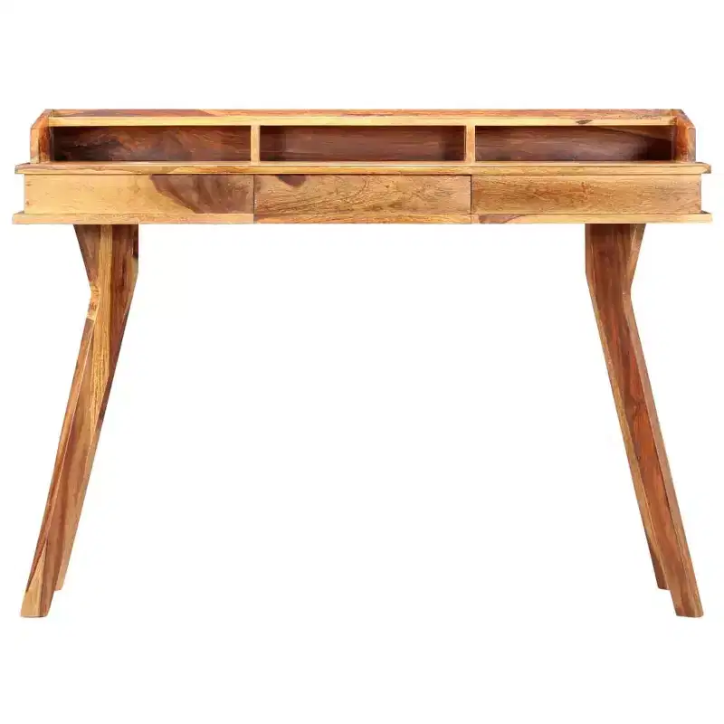 vidaXL Writing Desk 45.3x19.7x33.5 Solid Acacia Wood