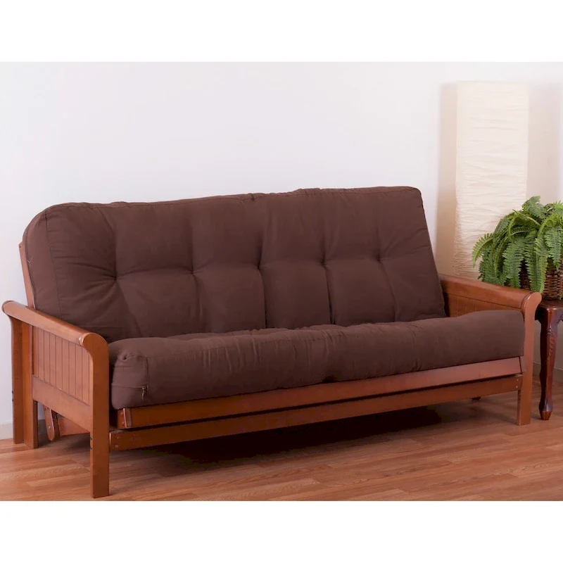 Renewal Twill Fabric 10-inch Queen-size Futon Mattress